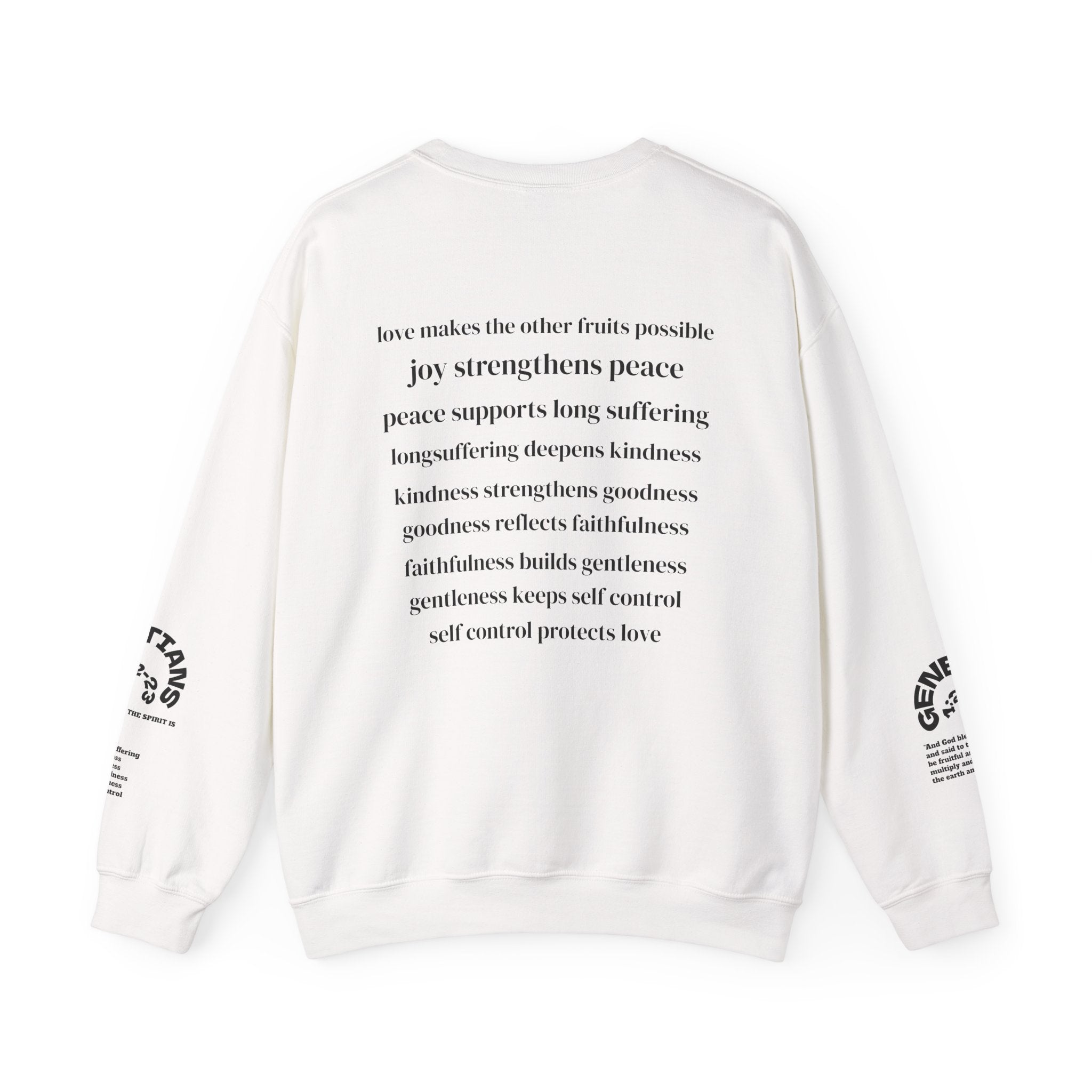 Prolific Crewneck Sweatshirt — Inspirational 'Prolific' Graphic Sweatshirt