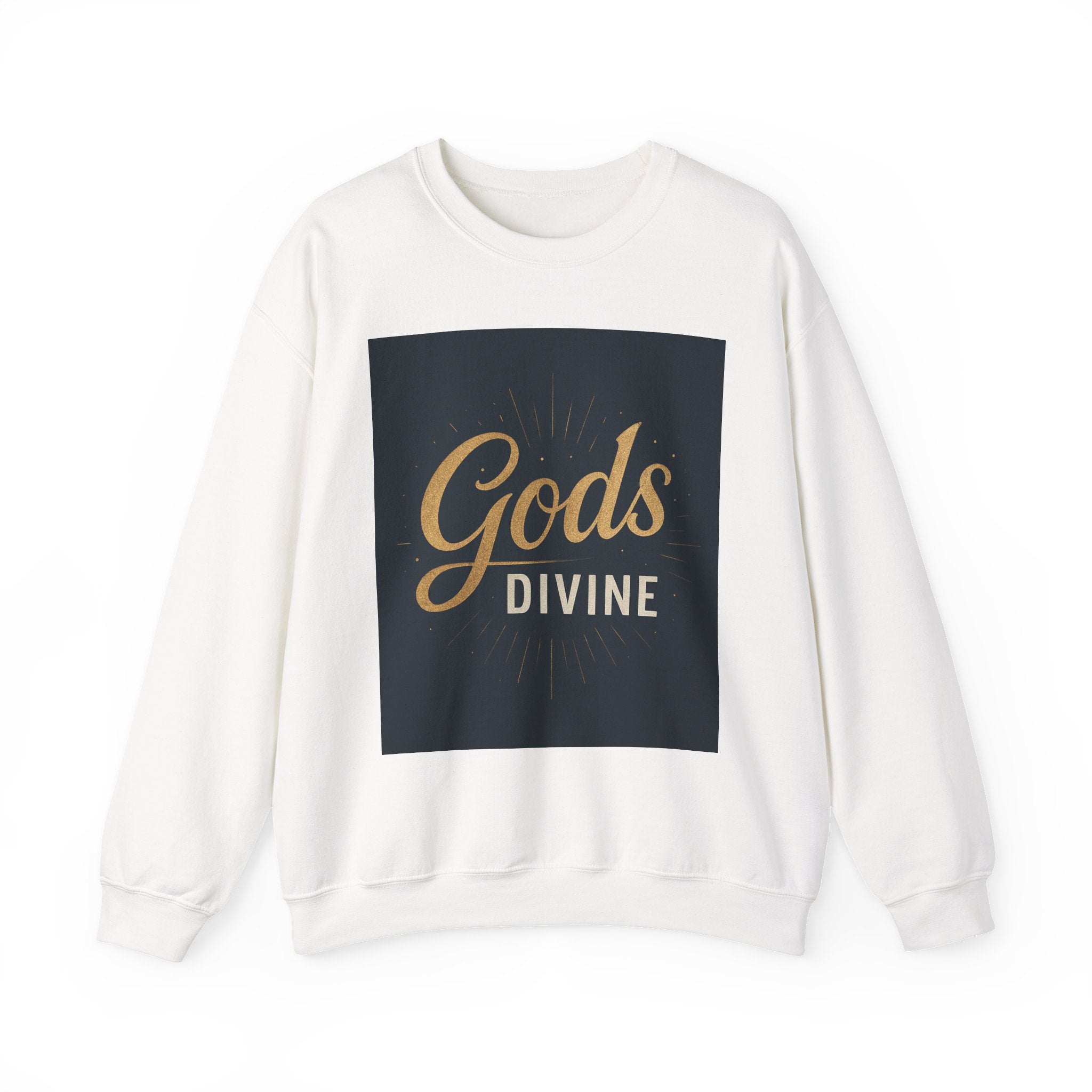 Religious Sweatshirt, Christian Apparel, Spiritual Jumper, Deity Pullover, Sacred Clothing