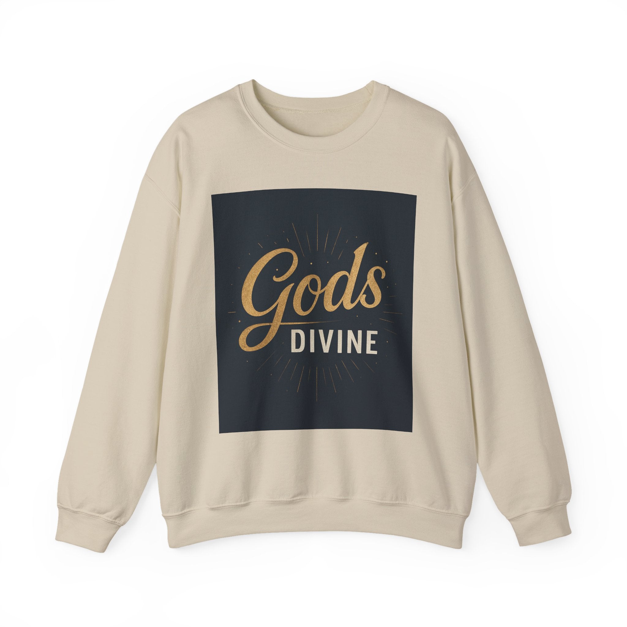Religious Sweatshirt, Christian Apparel, Spiritual Jumper, Deity Pullover, Sacred Clothing