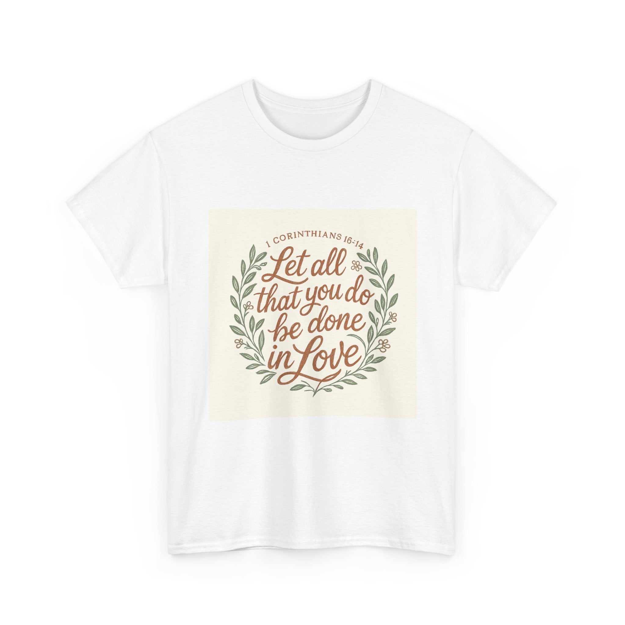 Faith Based Christian T-Shirt, Bible Verse Tee, Religious Cotton Shirt, Inspirational Quote Top, Christian Gift Apparel