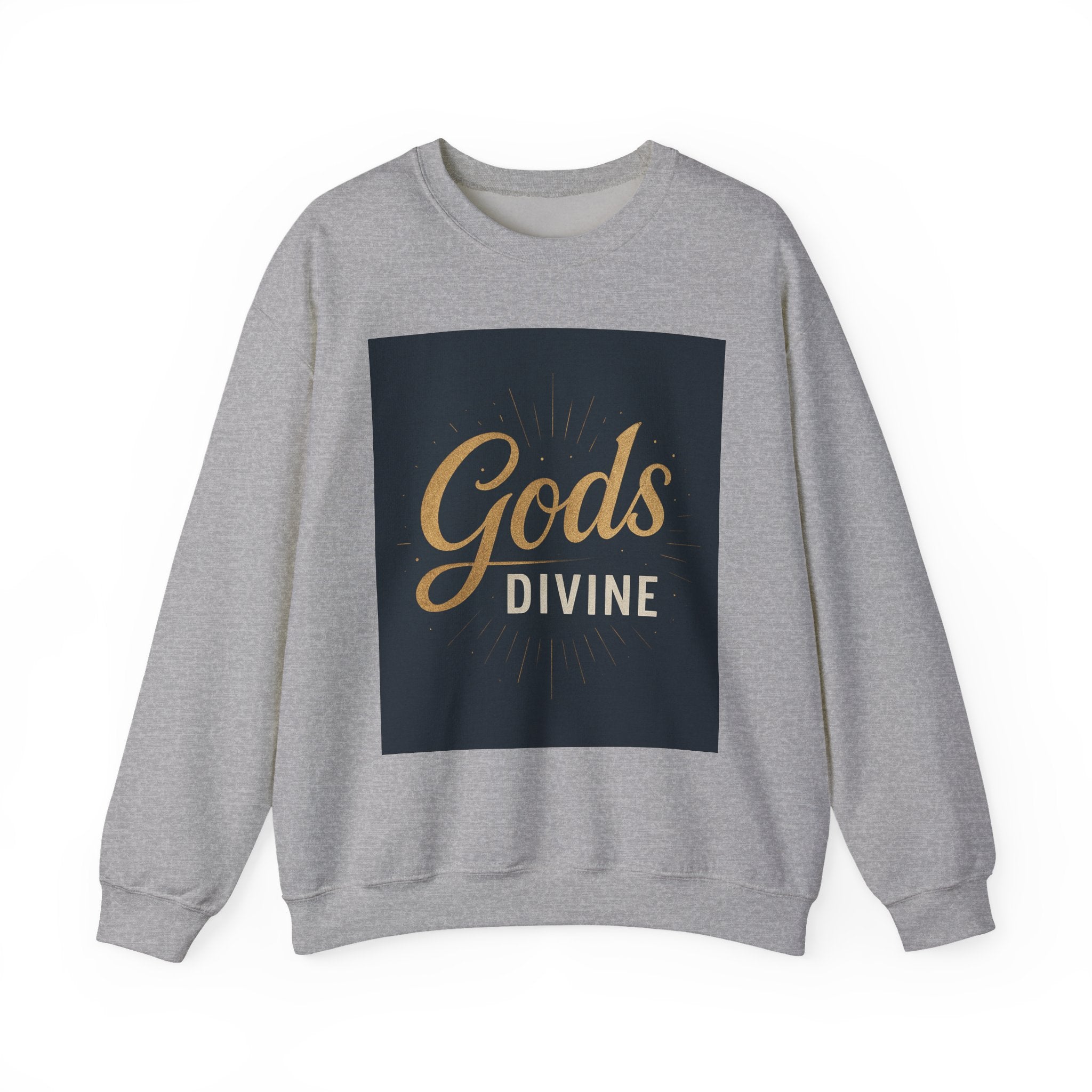 Religious Sweatshirt, Christian Apparel, Spiritual Jumper, Deity Pullover, Sacred Clothing