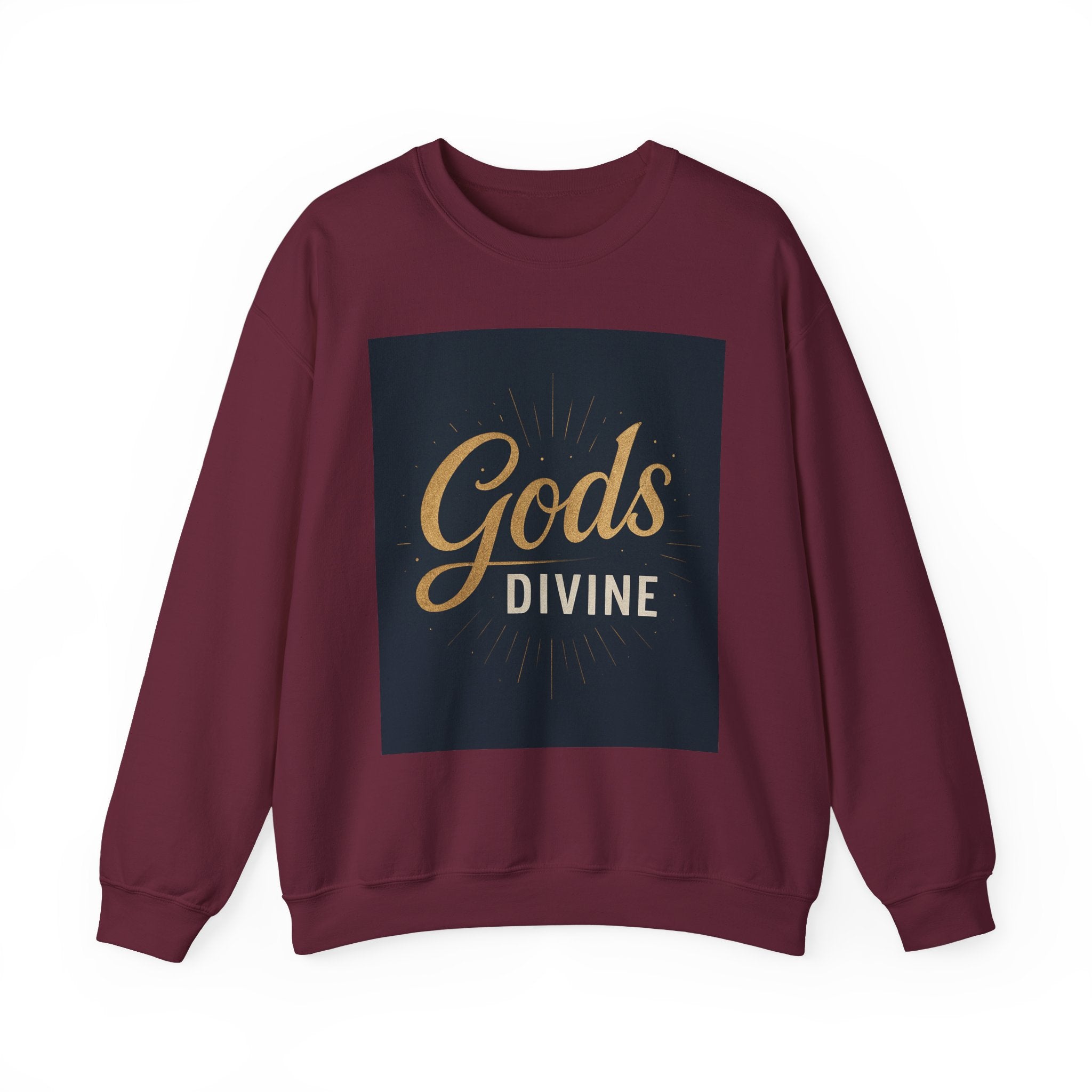 Religious Sweatshirt, Christian Apparel, Spiritual Jumper, Deity Pullover, Sacred Clothing