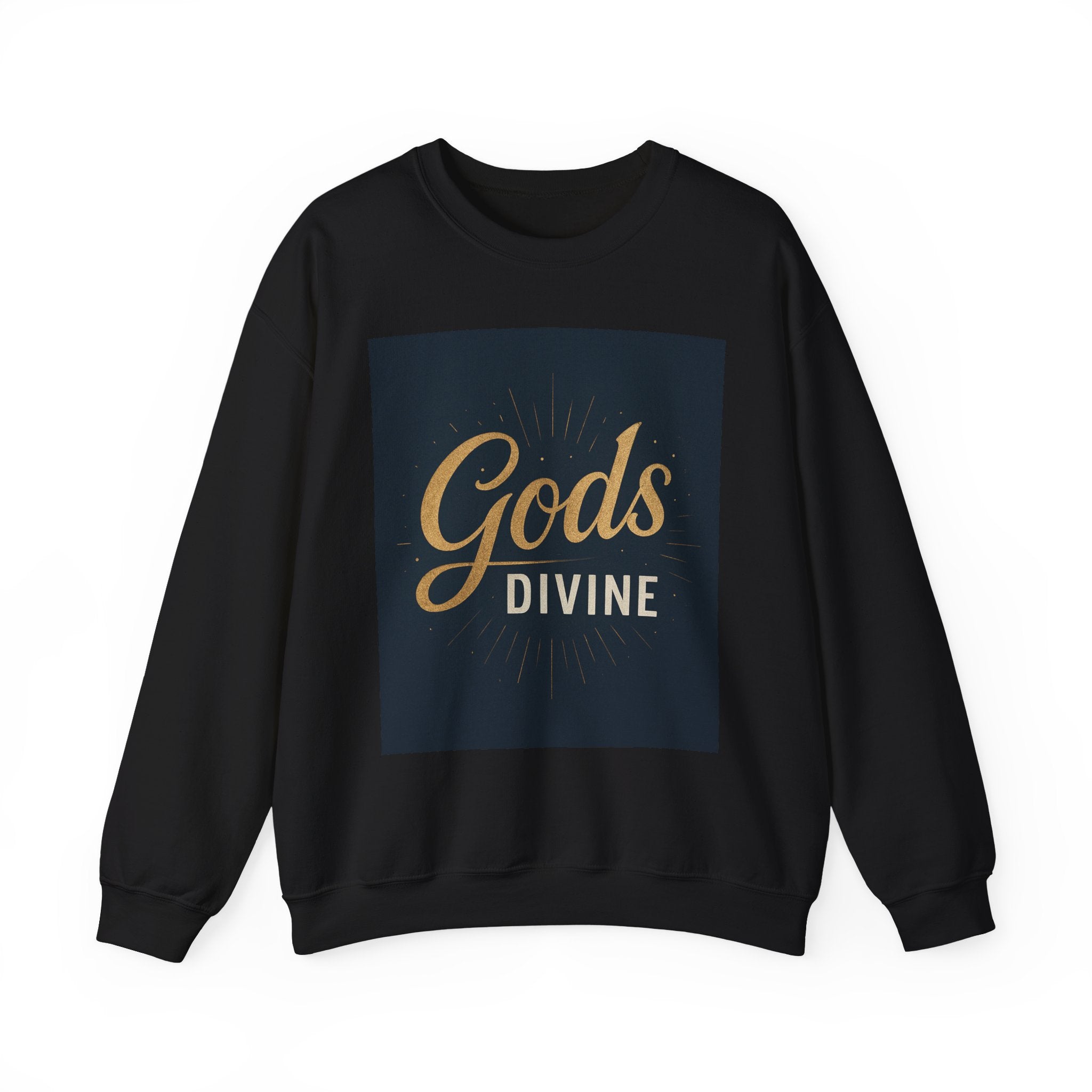 Religious Sweatshirt, Christian Apparel, Spiritual Jumper, Deity Pullover, Sacred Clothing