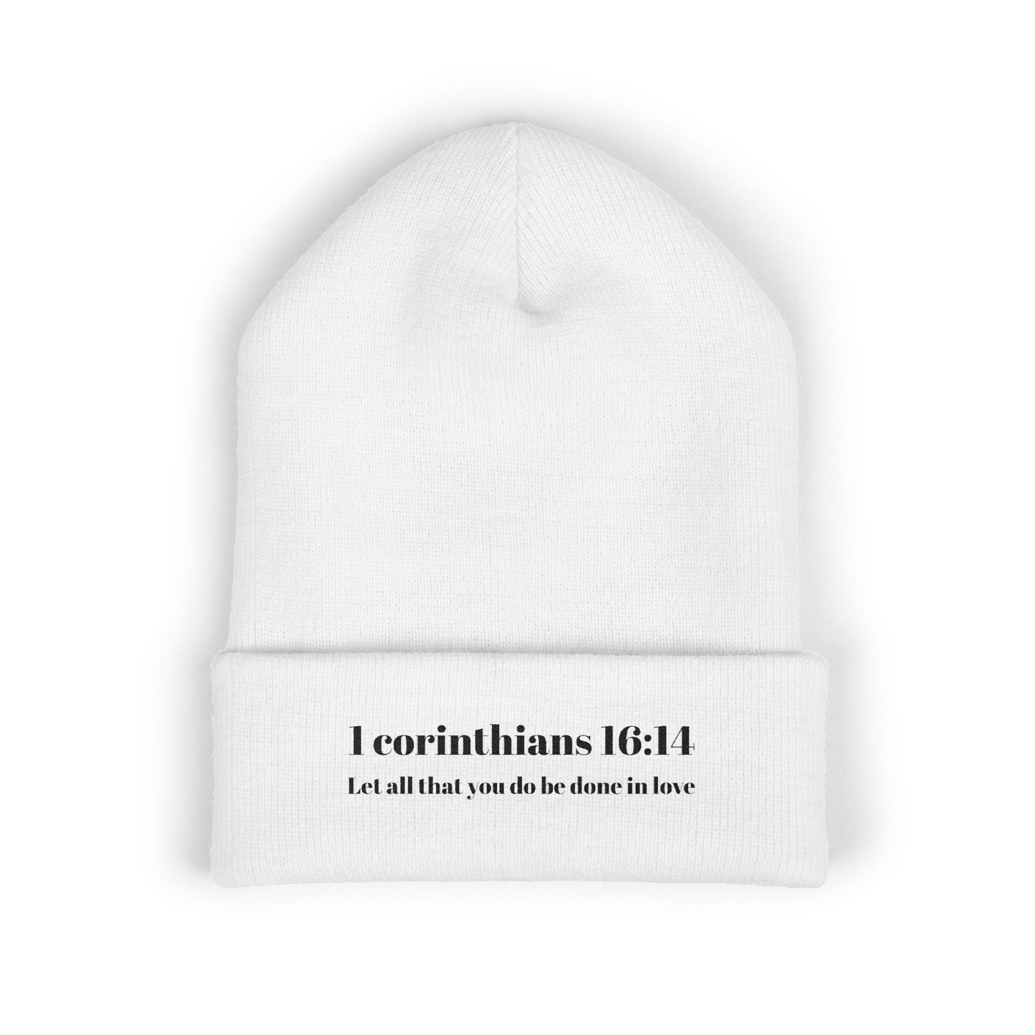 Classic Cuffed Beanie (Embroidery)